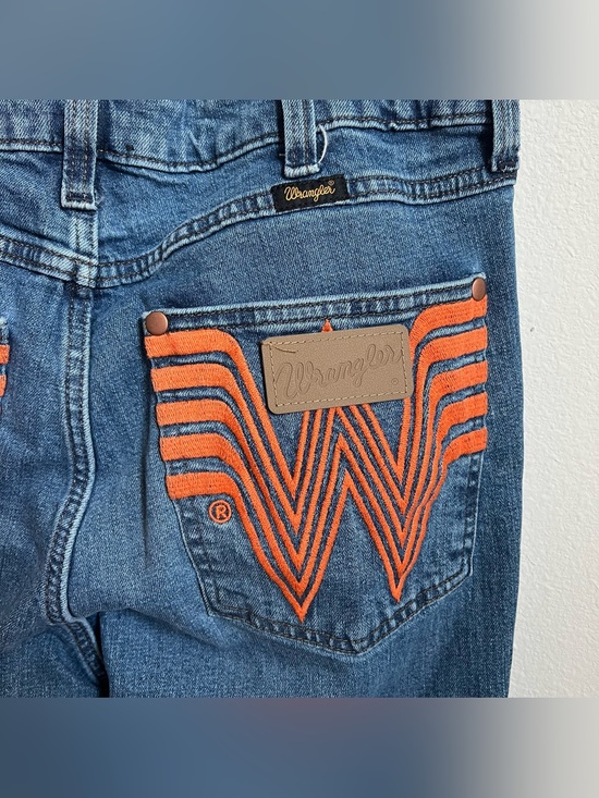 Wrangler Denim - Wrangler x Whataburger Collab Limited Edition Blue Jeans Flare Style